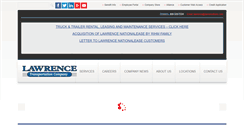 Desktop Screenshot of lawrencetrans.com