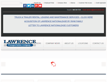 Tablet Screenshot of lawrencetrans.com